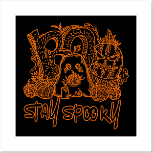 Stay Spooky - Happy Happy Halloween Posters and Art